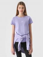 Футболка 4F TSHIRT F1111 4FJWSS24TTSHF1111-52S р.134 фіолетовий
