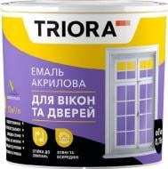 Емаль Triora акрилова для вікон та дверей білий напівглянець 2,5 л