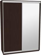 Шкаф-купе виват В 176 ДОМ ДСП 170x60x240 мм венге двери / зеркало / ДСП Шкаф-купе виват В 176 ДОМ ДСП 170x60x240 мм венге двери / зеркало / ДСП