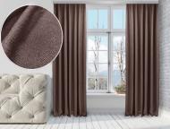 Штора Лен-Блекаут 250х250 см светло-коричневый Di&Di Штора Лен-Блекаут 250х250 см светло-коричневый Di&Di