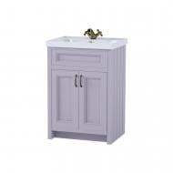 Тумба напольная Aqua Rodos Waterford с умывальником Frame 60 см мокко мат