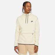 Джемпер Nike M NSW TCH FLC LS FNL NK TOP CZ9897-234 р. M бежевый Джемпер Nike M NSW TCH FLC LS FNL NK TOP CZ9897-234 р. M бежевый