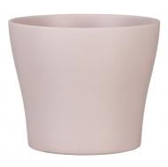 Кашпо под вазоны керамика 808, 13", круглый пудрово-розовый 0,947 л Scheurich (304167)