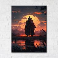 Картина на холсте Миссия самурая 45x60 см Brushme FNK0119501