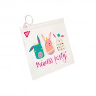 Папка-конверт на молнии B7 Princess party YES Папка-конверт на молнии B7 Princess party YES