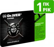 Антивирус Dr.web KATANA 1 год 1 ПК
