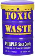 Конфеты жевательные Toxic Waste фиолетовая бочка 42 г