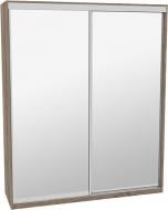 Шкаф-купе виват ВН 206 ДОМ ДСП 200x60x240 мм дуб сонома трюфель двери / зеркало Шкаф-купе виват ВН 206 ДОМ ДСП 200x60x240 мм дуб сонома трюфель двери / зеркало