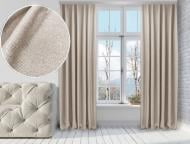 Штора Лен-Блекаут 150х260 см светло-бежевый Di&Di