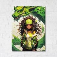 Картина на холсте Амулет дракона 75x100 см Brushme FNK0119803 Картина на холсте Амулет дракона 75x100 см Brushme FNK0119803