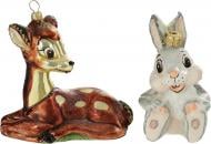 Набор елочных игрушек Бэмби и Топотун 2 шт./уп.
