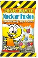 Конфеты жевательные Toxic Waste Nuclear Fusion 5 вкусов 57 г