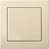 Розетка с заземлением Liregus Epsilon без шторок с крышкой кремовый IKL 16-008-01 E/S