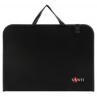 Папка-портфель для ескізів А3 чорна Santi
