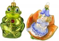 Набор елочных игрушек Дюймовочка и Лягушка 2 шт./уп.