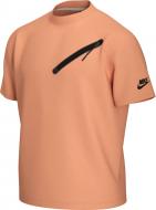 Футболка Nike M NSW PE SS KNIT TOP DA0797-835 р.XL оранжевый