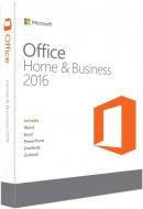 Офисная программа Microsoft Office Home and Business 2016 (Электронная лицензия) бессрочная 1 ПК