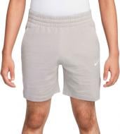Шорты Nike K NSW CLUB KNIT SHORT 6IN LBR FZ5512-009 р. S серый