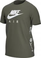 Футболка Nike M NSW TEE AIR HBR 2 DA0933-325 р.L оливковый