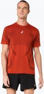 Футболка Asics ROAD SEAMLESS SS TOP 2011D355-201 р.2XL коричневый Футболка Asics ROAD SEAMLESS SS TOP 2011D355-201 р.2XL коричневый