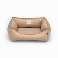 Лежак PETBED Комфорт XS 50x45 см h-18 см велюр бежевый Лежак PETBED Комфорт XS 50x45 см h-18 см велюр бежевый