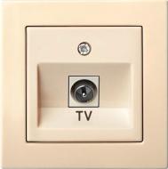 Розетка TV Liregus Epsilon кремовий ITVL-1-01 E/S