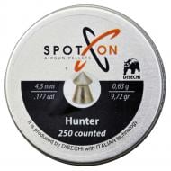 Кулі пневматичні Spoton Hunter (4.5 мм, 0.63 гр, 250 шт.)