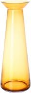 Ваза стеклянная Wrzesniak Glassworks Сара d15,5 cм 43,5 см амбер 17-9336A