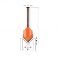 Фреза CMT HM D=18 I=3,3 A=135 S=8 для Alucobond 915.002.11