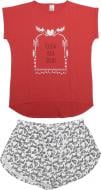 Костюм домашній жіночий La Nuit Home Zebras р. XL червоний