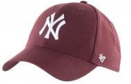 Кепка 47 Brand NEW YORK YANKEES MVPSP17WBP-KM one size бордовый