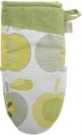 Прихватка-варежка "Яблоко большое" 14x29 см зеленый Прованс