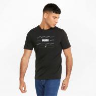 Футболка Puma RAD/CAL GRAPHIC TEE 84743301 р.L черный