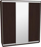 Шкаф-купе виват В 226 ДОМ ДСП 220x60x240 мм венге двери / зеркало / ДСП