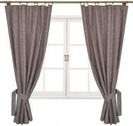 Комплект штор ORO Коричневая La Nuit