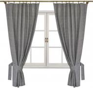 Комплект штор ORO Серая La Nuit