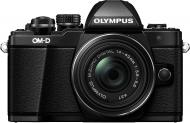 Фотоаппарат Olympus OM-D E-M10 Mark II Pancake Zoom 14-42mm Kit black