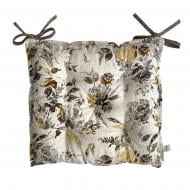 Подушка на стул ORO Роза коричневая La Nuit