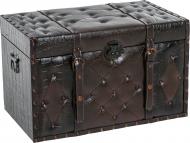 Сундук-пуф Vintage Leon 29х32х50 мм черный (HA75514)