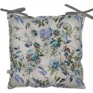 Подушка на стул ORO Роза голубая La Nuit