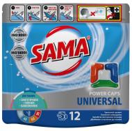 Капсулы для машинной стирки SAMA Universal 0,216 кг 12 шт.