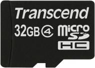 Карта пам'яті Transcend MicroSDHC 32GB Class 4 (TS32GUSDC4)