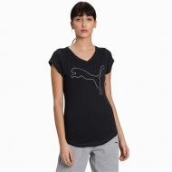 Футболка Puma Heather Cat Tee 51714720 р.M черный
