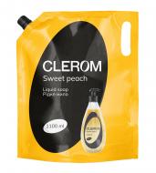 Мыло жидкое Clerom Sweet peach 1100 мл