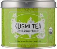 Чай зеленый Kusmi tea Ginger-Lemon органический 100 г (Q0814)