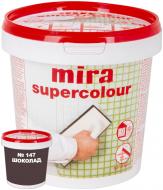 Затирка для плитки Mira Supercolour 147 1.2 кг коричневый