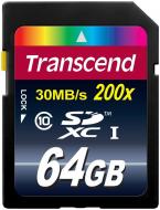 Карта пам'яті Transcend SDXC 64GB Class 10 R25MB/s (TS64GSDXC10)