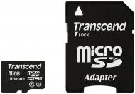 Карта пам'яті Transcend Ultimate micro SDHC 16GB Class 10 UHS-I R90MB/s (TS16GUSDHC10U1)