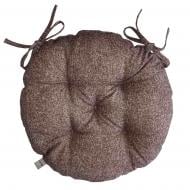 Подушка на стул ORO коричневая круглая La Nuit