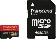 Карта пам'яті Transcend Ultimate micro SDHC 32GB Class 10 UHS-1 R90MB/s (TS32GUSDHC10U1)